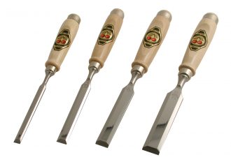 SET OF FOUR CHISELS