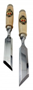 SKEW BEVEL WOOD CHISELS 26MM (PAIR)