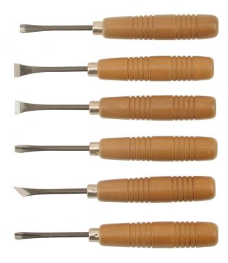 WOOD CARVING TOOL SET--6PC