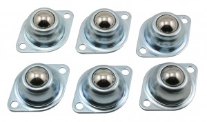 WORK BEARINGS 5/8" BALL SET/6 55#/LOAD