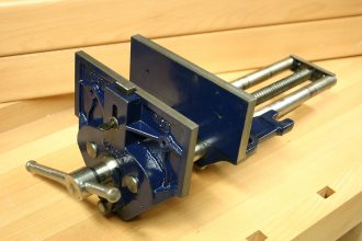 9" VISE ----- QUICK RELEASE AND DOG